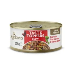 Applaws Taste Toppers Dog Tin Beef Peas & Kidney Beans Stew - 12x156g By Applaws