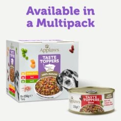 Applaws Taste Toppers Dog Tin Beef Peas & Kidney Beans Stew - 12x156g By Applaws -Pattes Douces Store Applaws Taste Toppers Dog Tin Beef Peas Kidney Beans Stew 12x156g 7