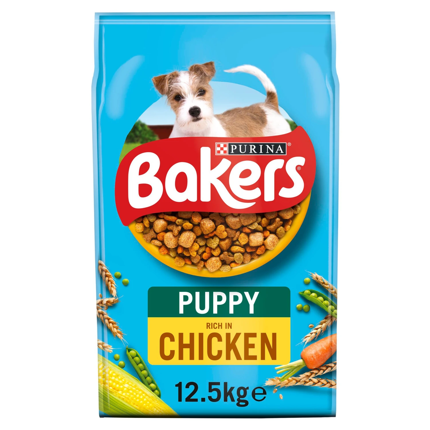 Bakers Puppy Complete Chicken Dry Dog Food - 12.5kg By Bakers 6 Bakers Puppy Complete Chicken Dry Dog Food - 12.5kg By Bakers - Image 6