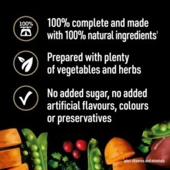 Cesar Natural Goodness Chicken In Loaf Wet Dog Food Tins - 6 X 400g By Cesar -Pattes Douces Store Cesar Natural Goodness Chicken Wet Dog Food Tins 6 x 400g 4