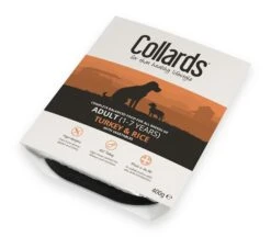 Collards Adult Turkey, Rice & Veg Wet Dog Food Trays - 7 X 400g By Collards