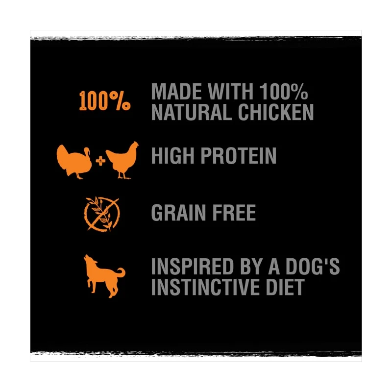 Crave Grain Free Adult Dry Dog Food Turkey & Chicken - 11.5kg By Crave 4 Crave Grain Free Adult Dry Dog Food Turkey & Chicken - 11.5kg By Crave - Image 4