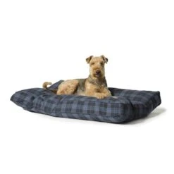 Danish Design Lumberjack Navy/ Grey Box Duvet By Danish Design