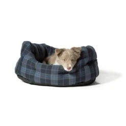 Danish Design Lumberjack Navy/ Grey Deluxe Slumber Bed By Danish Design
