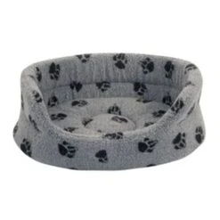 Danish Design Sherpa Fleece Grey Slumber Bed By Danish Design