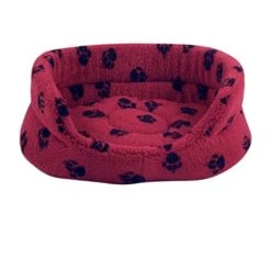 Danish Design Sherpa Fleece Wine Slumber Bed By Danish Design