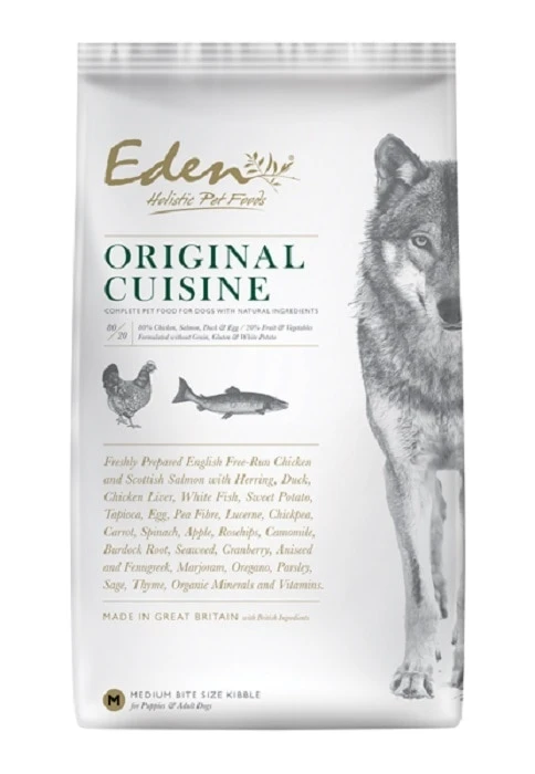 Eden 80/20 Original Cuisine Dry Dog Food Medium Kibble - 2Kg By Eden 1 Eden 80/20 Original Cuisine Dry Dog Food Medium Kibble - 2Kg By Eden