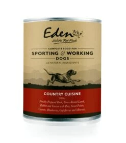Eden Working And Sporting Country Cuisine Wet Dog Food - 6 X 400g By Eden