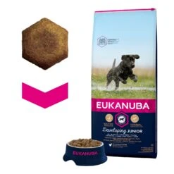 Pattes Douces Store -Pattes Douces Store Eukanuba Developing Junior Large Breed Chicken Dog food 12 kg 2
