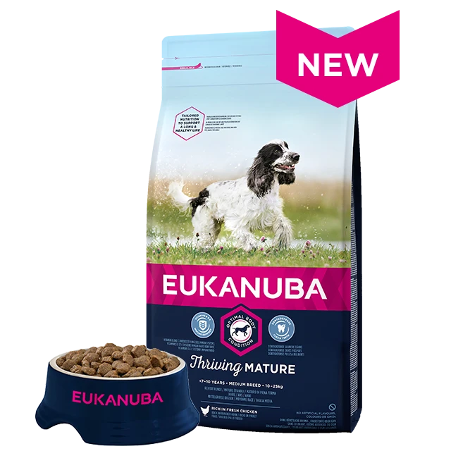 Eukanuba Thriving Mature Medium Breed Dry Dog Food Chicken - 2kg By Eukanuba 1 Eukanuba Thriving Mature Medium Breed Dry Dog Food Chicken - 2kg By Eukanuba