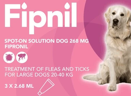 Fipnil Spot-On Flea Treatment For Dogs And Puppies - 3 Pack By Fipnil 4 Fipnil Spot-On Flea Treatment For Dogs And Puppies - 3 Pack By Fipnil - Image 4