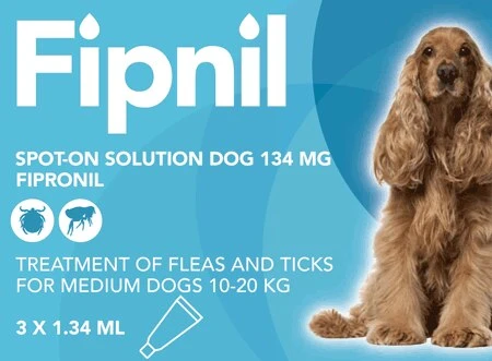 Fipnil Spot-On Flea Treatment For Dogs And Puppies - 3 Pack By Fipnil 2 Fipnil Spot-On Flea Treatment For Dogs And Puppies - 3 Pack By Fipnil - Image 2