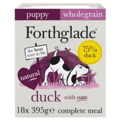 Forthglade Complete Puppy Whole Grain Duck With Oats & Veg - 18 X 395g By Forthglade