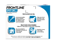 Pattes Douces Store -Pattes Douces Store Frontline Spot On Flea Drops for Extra Large Breed Dogs and Puppies 40 60kg 6Pack 3