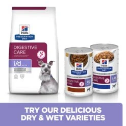 Hill's Prescription Diet I/d Low Fat Digestive Care Wet Dog Food - 12x360g By Hills Prescription Diet -Pattes Douces Store Hills Prescription Diet I D Canine Low Fat 12pk Dog Food 360G 4