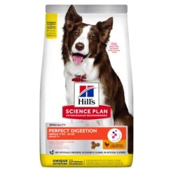 Hill's Science Plan Adult Perfect Digestion Medium Breed Chicken Dry Dog Food - 14kg By Hills