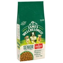 James Wellbeloved Dog Senior Chicken & Rice - 15kg By James Wellbeloved 13 James Wellbeloved Dog Senior Chicken & Rice - 15kg By James Wellbeloved -Pattes Douces Store James Wellbeloved Dog Senior Chicken Rice 15kg 3