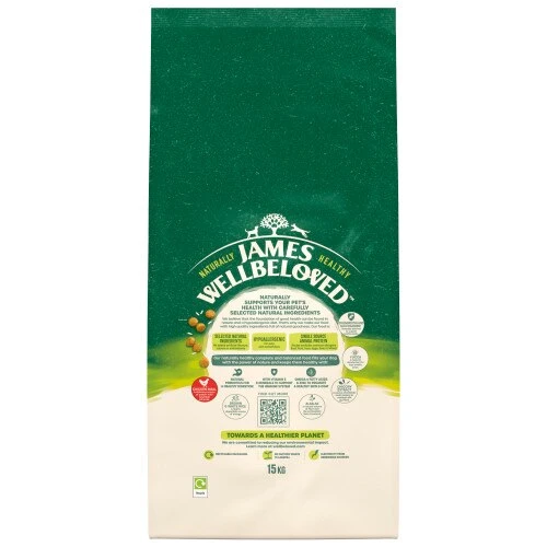 James Wellbeloved Dog Senior Chicken & Rice - 15kg By James Wellbeloved 9 James Wellbeloved Dog Senior Chicken & Rice - 15kg By James Wellbeloved - Image 9