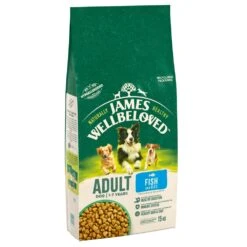 James Wellbeloved Fish & Rice Adult Dry Dog Food - 15kg By James Wellbeloved -Pattes Douces Store James Wellbeloved Fish Rice Adult Dry Dog Food 15kg 3