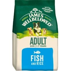 James Wellbeloved Fish & Rice Adult Dry Dog Food - 15kg By James Wellbeloved -Pattes Douces Store James Wellbeloved Fish Rice Adult Dry Dog Food 15kg 9