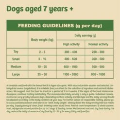 James Wellbeloved Senior Dog In Loaf Can - 12x400g By James Wellbeloved -Pattes Douces Store James Wellbeloved Senior Dog in Loaf Can 12x400g 7