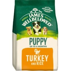 James Wellbeloved Turkey & Rice Puppy Dry Dog Food - 15kg By James Wellbeloved 17 James Wellbeloved Turkey & Rice Puppy Dry Dog Food - 15kg By James Wellbeloved -Pattes Douces Store James Wellbeloved Turkey Rice Puppy Dry Dog Food 15kg 9