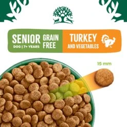 James Wellbeloved Turkey & Vegetable Grain Free Senior Dry Dog Food - 10kg By James Wellbeloved -Pattes Douces Store James Wellbeloved Turkey Vegetables Senior Dry Dog Food 10kg 8