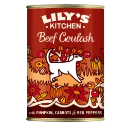 Lily's Kitchen Beef Goulash Wet Dog Food Tins - 6 X 400g By Lilys Kitchen