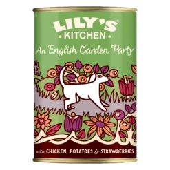 Lily's Kitchen An English Garden Party Dog Food Tins - 6 X 400g By Lilys Kitchen