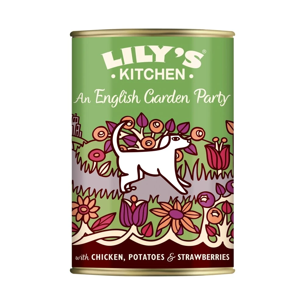 Lily's Kitchen An English Garden Party Dog Food Tins - 6 X 400g By Lilys Kitchen 5 Lily's Kitchen An English Garden Party Dog Food Tins - 6 X 400g By Lilys Kitchen - Image 5
