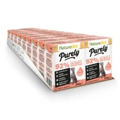 Naturediet Purely Salmon & White Fish Dog Food - 18 X 390g By Naturediet 5 Naturediet Purely Salmon & White Fish Dog Food - 18 X 390g By Naturediet -Pattes Douces Store Naturediet Purely Salmon White Fish dog food 18 390g 3