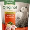 Natures Menu Chicken With Veg Wet Dog Food Pouches - 8 X 300g By Natures Menu