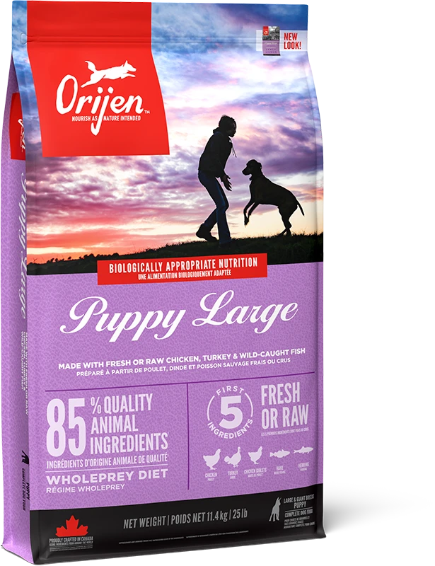 Orijen Large Breed Dry Puppy Food - 11.4kg By Orijen 1 Orijen Large Breed Dry Puppy Food - 11.4kg By Orijen