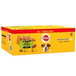 Pedigree Adult Mixed Selection In Gravy Wet Dog Food Pouches - 80 X 100g By Pedigree -Pattes Douces Store Pedigree Adult Mixed Selection in Gravy Wet Dog Food Pouches 80 x 100g 3