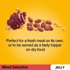 Pedigree Adult Mixed Selection In Jelly Wet Dog Food Pouches - 80 X 100g By Pedigree -Pattes Douces Store Pedigree Adult Mixed Selection in Jelly Wet Dog Food Pouches 80 x 100g 8