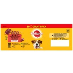 Pedigree Adult Mixed Selection In Jelly Wet Dog Food Pouches - 80 X 100g By Pedigree -Pattes Douces Store Pedigree Adult Mixed Selection in Jelly Wet Dog Food Pouches 80 x 100g 9