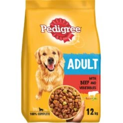 Pedigree Dog Complete Dry With Beef And Vegetable - 12kg By Pedigree