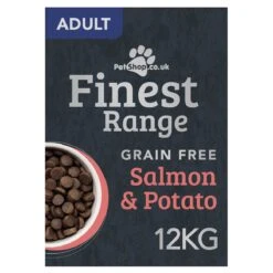 PetShop.co.uk Finest Salmon & Potato Grain Free Dry Dog Food - 12kg By PetShop.co.uk Finest