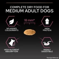 PRO PLAN Medium & Large Adult Senior Dry Dog Food Sensitive Skin 7+ Rich In Salmon - 3kg By Pro Plan 18 PRO PLAN Medium & Large Adult Senior Dry Dog Food Sensitive Skin 7+ Rich In Salmon - 3kg By Pro Plan -Pattes Douces Store Pro Plan Medium Large Adult 7 For Sensitive Skin With OPTIDERMA Salmon Dry Dog Food 3kg 8