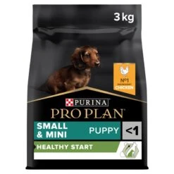 PRO PLAN Small & Mini Puppy Dry Dog Food Healthy Start Rich In Chicken - 3kg By Pro Plan