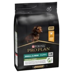 PRO PLAN Small & Mini Puppy Dry Dog Food Healthy Start Rich In Chicken - 3kg By Pro Plan -Pattes Douces Store Pro Plan Small Mini Rich In Chicken Dry Puppy Food 3kg 3