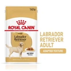 Royal Canin Adult Labrador Retriever In Gravy Wet Dog Food Pouches -10 X 140g By Royal Canin