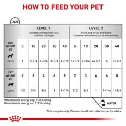 Royal Canin Veterinary Diet Canine/Feline Recovery Wet Cat/Dog Food - 12 X 195g By Royal Canin Veterinary Diet -Pattes Douces Store Royal Canin Canine Feline Recovery Wet Cat Dog Food 12 x 195G 4