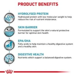 Royal Canin Veterinary Diet Canine Adult Hypoallergenic Dry Dog Food - 14kg By Royal Canin Veterinary Diet -Pattes Douces Store Royal Canin Canine Hypoallergenic Dry Dog Food 14Kg 3