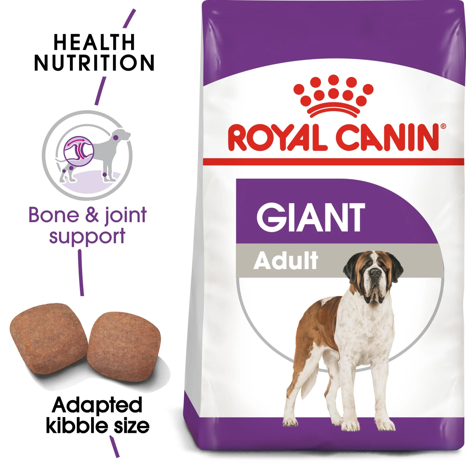 Royal Canin Giant Adult Dry Dog Food - 4kg By Royal Canin 1 Royal Canin Giant Adult Dry Dog Food - 4kg By Royal Canin