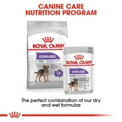 Royal Canin Sterilised Care Wet Pouches Adult Dog Food - 12 X 85g By Royal Canin -Pattes Douces Store Royal Canin Sterilised Care Wet Pouches Adult Dog Food 12 x 85g 5
