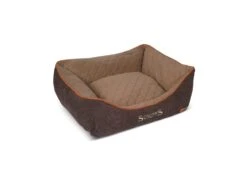 Scruffs Thermal Box Bed By Scruffs -Pattes Douces Store Scruffs Thermal Box Bed Brown ExtraSmall 1