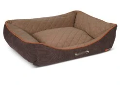 Scruffs Thermal Box Bed By Scruffs -Pattes Douces Store Scruffs Thermal Box Bed Brown Large 1