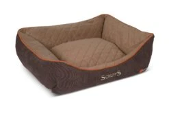 Scruffs Thermal Box Bed By Scruffs -Pattes Douces Store Scruffs Thermal Box Bed Brown Medium 1