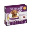 Vectra 3D Spot On Flea Treatment For Extra Small Dogs (1.5-4kg) - 3 Pack By Vectra